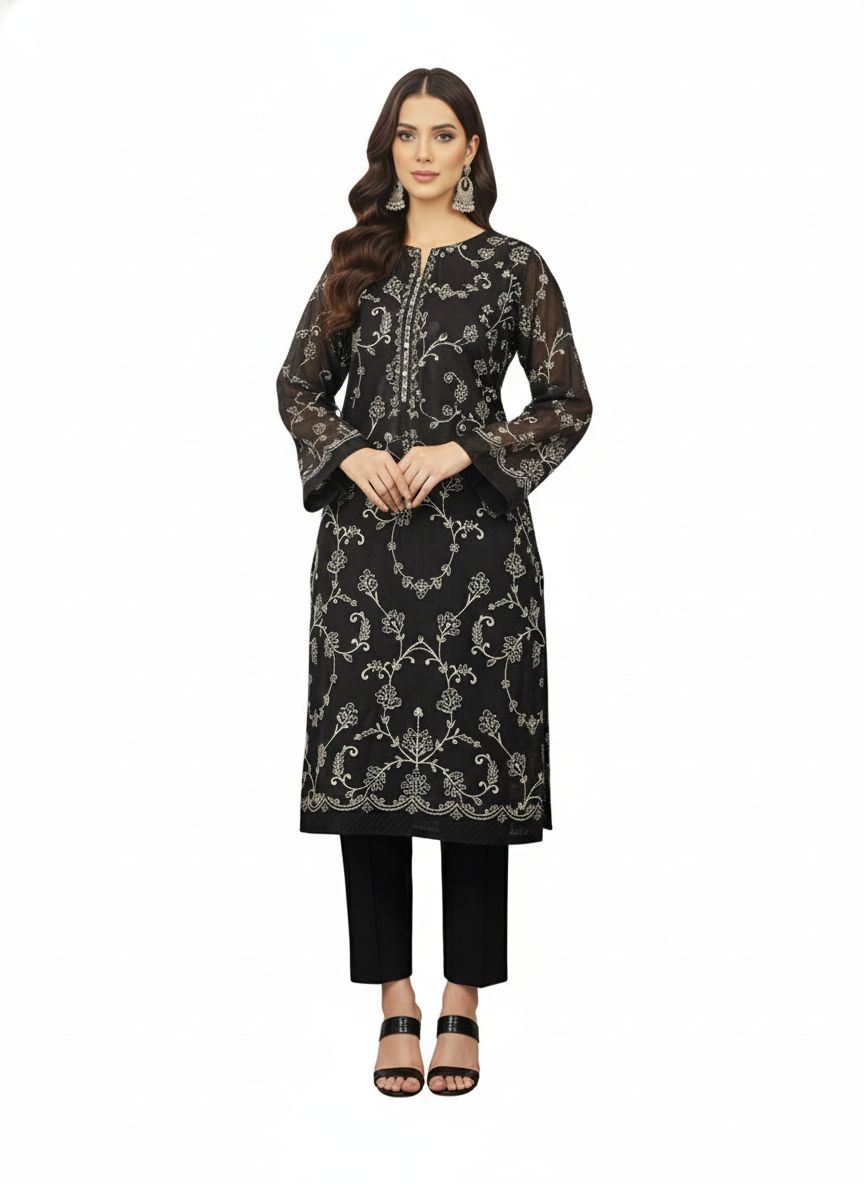 3-Piece Cotton Khaddar Suit